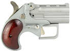 Old West Short Bore Derringer Guardian Package 9mm Luger 2.75" Barrel 2 Round Capacity Rosewood Grips Silver Satin Finish