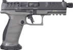 Walther Arms PDP Pro Semi-Automatic Pistol 9mm Luger 5.1" Barrel (1)-18Rd Magazine Adjustable Sights Black Slide Tungsten Gray Polymer Finish