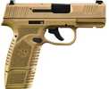 FN Reflex Semi-Automatic Pistol 9mm Luger 3.3" Barrel (1)-11Rd & (1)-15Rd Magazines Flat Dark Earth Polymer Finish