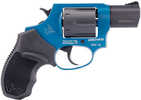 Taurus Model 856 Double Action Revolver .38 Special +P 2" Barrel 6 Round Capacity Rubber Grips Sky Blue & Black Finish