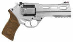 Chiappa White Rhino Single Action Revolver .357 Magnum 5" Barrel 6 Round Capacity Medium Walnut Grips Nickel Plated Finish