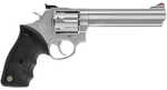 Taurus Model 66 Double Action Revolver .357 Magnum 6" Barrel 7 Round Capacity Rubber Grips Matte Silver Finish