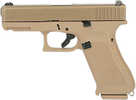 Glock G19X Compact Semi-Automatic Pistol 9mm Luger 4.02" Barrel (1)-10Rd Magazine Coyote Brown Cerakote Finish