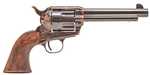 Standard Manufacturing Single Action Revolver .45 Colt 4.75" Barrel 6 Round Capacity One Piece Wood Grip Bone And Charcoal Color Case Hardened Finish