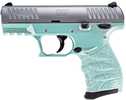 Walther Arms CCP M2 Semi-Automatic Pistol 9mm Luger 3.54" Barrel (2)-8Rd Magazines Stainless Steel Slide Angel Blue Polymer Finish