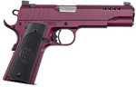 Auto-Ordnance 1911A1 Semi-Automatic Pistol .45 ACP 5" Barrel (1)-7Rd Magazine Night Sights Black G10 Grips Black Cherry Finish