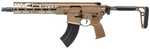 Sig Sauer MCX Spear-LT Semi-Automatic Short Barrel Rifle 7.62 x 39mm 11.5" Barrel (1)-28Rd Magazine Collapsible/Folding Stock Coyote Tan Finish