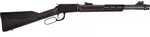 Rossi Rio Bravo Lever Action Rifle .22 Long Rifle 18" Barrel 15 Round Capacity Betsy Ross 1776 Engraving Synthetic Stock Black Finish