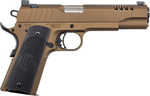 Auto-Ordnance 1911A1 Semi-Automatic Pistol .45 ACP 5" Barrel (1)-7Rd Magazine Night Sights Black G10 Grips Burnt Bronze Finish