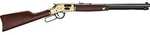 Henry Big Boy Brass Lever Action Rifle .45 Colt 20" Octagon Blued Steel Barrel 10 Round Capacity American Walnut Straight Grip Stock Brass Finish