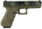 Glock 22 Gen3 Semi-Automatic Pistol .40 S&W 4.49" Barrel (2)-15Rd Magazines Black Multicam Slide Olive Drab Green Finish