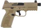 FN America 509M Tactical Bundle Semi-Automatic Pistol 9mm Luger 4.5" Barrel (4)-24Rd & (1)-15Rd Magazine Flat Dark Earth Finish