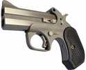 Bond Arms Rowdy XL Break Action Derringer .45LC/.410 Gauge 3.5" Barrel 2 Round Capacity Black Rubber Grips Stainless Steel Finish