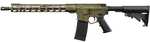 Wise Arms WA-15B Semi-Automatic Rifle .223 Remington 16" Barrel (1)-30Rd Magazine 6-Position A2 Stock Olive Drab Green Tiger Stripe Cerakote Finish