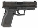 Springfield XD9 Semi-Automatic Pistol 9mm Luger 4" Barrel (5)-10Rd Magazines Black Melonite Finish