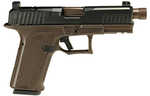 Lone Wolf Distributors Dusk19 Semi-Automatic Pistol 9mm Luger 4.6" Barrel (1)-15Rd Magazine Black Slide Brown Polymer Finish