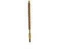 Dewey Rods Benchrest Style "No Harm" Bronze Brush .17 Caliber Rifle - 5/40 thread Looped end brass core and B17