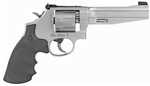 Smith & Wesson Model 986 Performance Center Double Action Revolver 9mm Luger 5" Barrel 7 Round Capacity Black Rubber Grips Matte Silver Finish