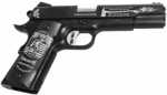 Fusion Firearms Freedom Reaction 1911 Fire Edition Semi-Automatic Pistol 9mm Luger 5" Barrel (1)-9Rd Magazine Fire Fighter Special Engravings Black Oxide Finish