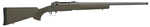 Savage Arms 110 Trail Hunter Bolt Action Rifle 6.5 PRC 24" Barrel 2 Round Capacity OD Green Hogue Overmold Stock Tungsten Gray Cerakote Finish