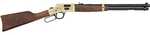 Henry Big Boy Brass Lever Action Rifle .44 Remington Magnum 20" Barrel 10 Round Capacity Walnut Stock Brass Finish