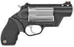Taurus Judge Public Defender Double Action Revolver .410 Gauge/.45 LC 2.5" Chamber 2.5" Barrel Rubber Grips Silver Cylinder Black Finish