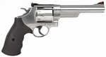 Smith & Wesson Model 629 Double Action Revolver .44 Rem Mag 6" Barrel 6 Round Capacity Black Rubber Grips Stainless Steel Finish