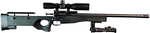 Ksa Crickett Precision Rifle Package 16 1/8" Threaded Bull Barrel Blued 22 Long With Scope and Bipod