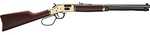 Henry Big Boy Brass Large Loop Lever Action Rifle .44 Remington Magnum 20" Octagon Barrel 10 Round Capacity Wood Stock Brass Finish