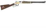 Henry Golden Boy Military Svc 2nd Ed Lever Action Rifle .22 Long Rifle 20" Barrel 16 Round Capacity Engraved/Painted Stock & Forearm American Walnut Stock Blued Finish