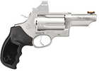 Taurus Judge T.O.R.O. Compact Double/Single Action Revolver .45 Colt/.410 Gauge 3" Barrel 5 Round Capacity Black Rubber Grips Matte Stainless Steel Finish