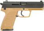 Heckler & Koch USP V1 Semi-Automatic Pistol 9mm Luger 4.86" Polygonal Rifled Barrel (3)-10Rd Magazines Polymer Grips Flat Dark Earth Cerakote Finish