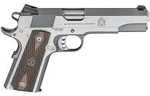 Springfield Armory 1911 Garrison Semi-Automatic Pistol .45 ACP 5" Barrel (1)-7Rd Magazine Crossed Cannon Wood Laminate Grips Stainless Finish