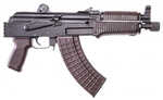Arsenal SAM7K Semi-Automatic Tactical Pistol 7.62x39mm 8.5" Barrel (1)-30Rd Magazine Plum Polymer Furniture Black Finish