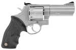 Taurus Model 44 Double Action Revolver .44 Remington Magnum 4" Barrel 6 Round Capacity Black Rubber Grips Matte Stainless Finish