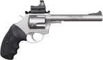 Charter Arms Target Mastiff Double/Single Action Revolver 9mm Luger 6" Barrel 5 Round Capacity FIxed Sights Black Grips Stainless Finish