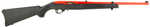 Ruger 10/22 Carbine Semi-Automatic Rifle .22 Long Rifle 18.5" Barrel 10 Round Capacity Black Synthetic Stock Red Cerakote Finish