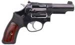Ruger SP101 Double/Single Action Revolver .357 Magnum/.38 Special 3" Barrel 5 Round Capacity Adjustable Rubber Grips With Hardwood Insert Satin Blued Finish