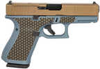 Glock G19 Gen5 MOS Semi-Automatic Pistol 9mm Luger 4.02" Barrel (1)-10Rd Magazine Burnt Bronze Cerakote Slide Blue Titanium Polymer Finish
