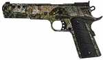 Iver Johnson Eagle XL Ported Semi-Automatic Pistol 10mm 6" Barrel (1)-8Rd Magazine Adjustable Sights G10 Snake Scale Grips Swamp Snake Camouflage Finish