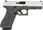 Glock G17 Gen5 Semi-Automatic Pistol 9mm Luger 4.49" Barrel (3)-10Rd Magazines Satin Aluminum Cerakote Slide Black Polymer Finish