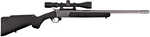 Traditions Outfitter G3 Takedown Break Open Single Shot Rifle .450 Bushmaster 22" Barrel 1 Round Capacity 3-9x40mm BDC Scope Included Black Synthetic Stock Stainless Cerakote Finish