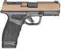 Springfield Hellcat PRO OSP Semi-Automatic Pistol 9mm Luger 3.7" Barrel (1)-17Rd Magazine Bronze Cerakote Slide Black Polymer Finish