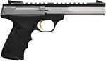 Browning Buck Mark Contour Semi-Automatic Pistol .22 Long Rifle 5.5" Barrel (1)-10Rd Magazine Matte Stainless Slide Serrated w / Picatinny Rail Matte Black Anodized Finish