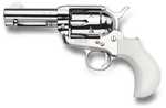 Taylor's & Company TC9 1873 Single Action Revolver 9mm Luger 3.5" Barrel 6 Round Capacity White PVC Grips Nickel Finish