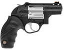 Taurus Model 605 Double Action Revolver .357 Magnum 2" Barrel 5 Round Capacity Fixed Sights Black Rubber Grips Silver Cylinder Black Oxide Finish