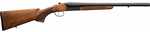 Charles Daly 500 Break Open Side By Side Shotgun 12 Gauge 3" Chamber 20" Barrel 2 Round Capacity Fixed Sights Checkered Walnut Stock Black Finish