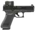 Glock G45 Gen5 MOS Semi-Automatic Pistol 9mm Luger 4.02" Barrel (3)-17Rd Magazines Ameriglo Suppressor Sights 3.5 MOA Red Dot Included Black Polymer Finish