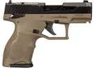 Taurus TX22 Compact Semi-Automatic Pistol .22 Long Rifle 3.5" Barrel (2)-10Rd Magazines Picatinny Rail Adjustable Sights Black Slide Olive Drab Green Polymer Finish
