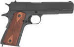 SDS Tisas 1911 A1 US Army WWII Semi-Automatic Pistol 9mm Luger 5" Barrel (2)-7Rd Magazines Fixed Sights Wood Grips Manganese Phosphate Coated Finish